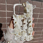 Vintage White Wedding Case Aesthetic Decoden Phone Case